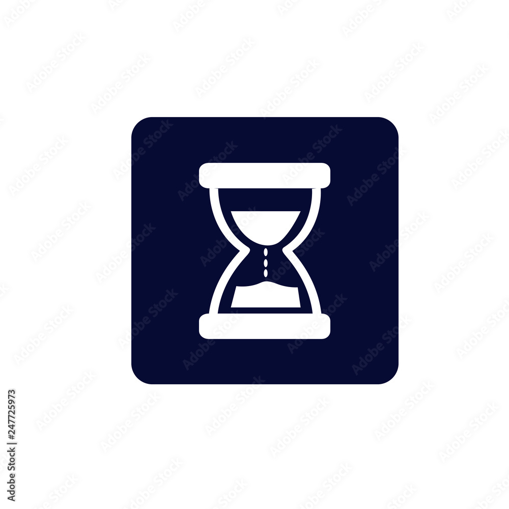 sand glass icon. Vector illustration sand glass icon. Vector illustration