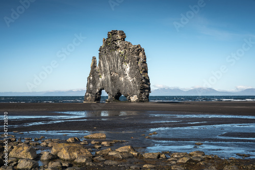 Iceland toll rock
