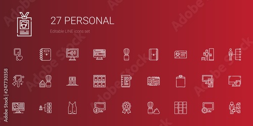 personal icons set