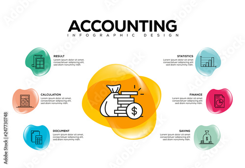 ACCOUNTING INFOGRAPHIC CONCEPT