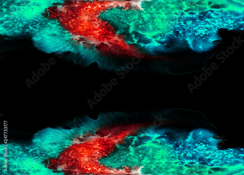 Abstract frame background  hand-painted texture  gouache or oil painting  splashes  drops of paint  paint smears. Design for backgrounds  wallpapers  covers and packaging.