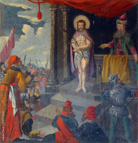 Canvas Print Jesus is condemned to death