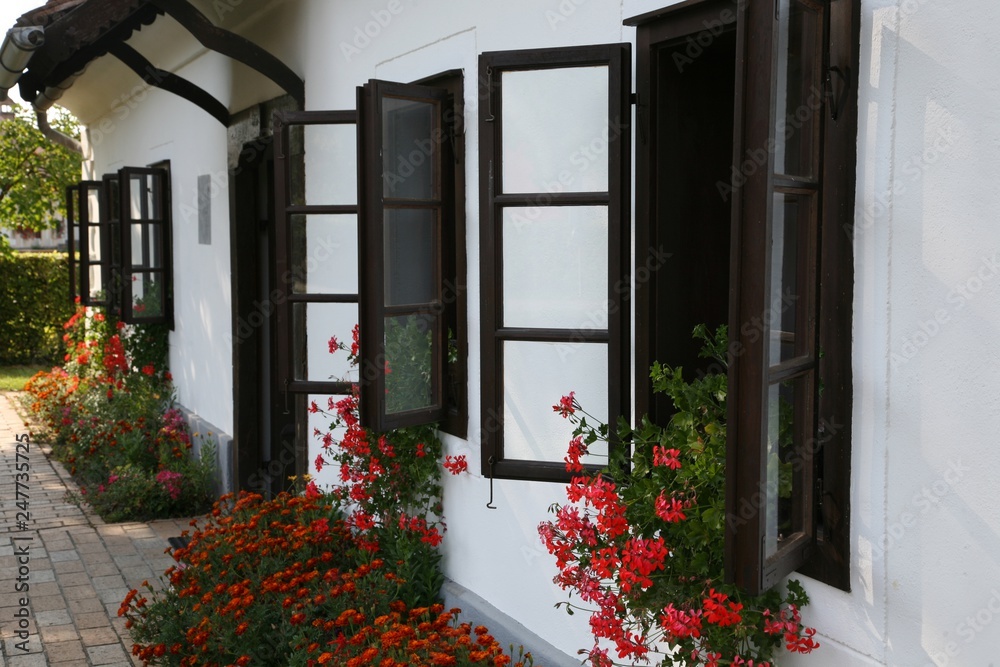 Fototapeta premium Old country house in central Europe - Croatia