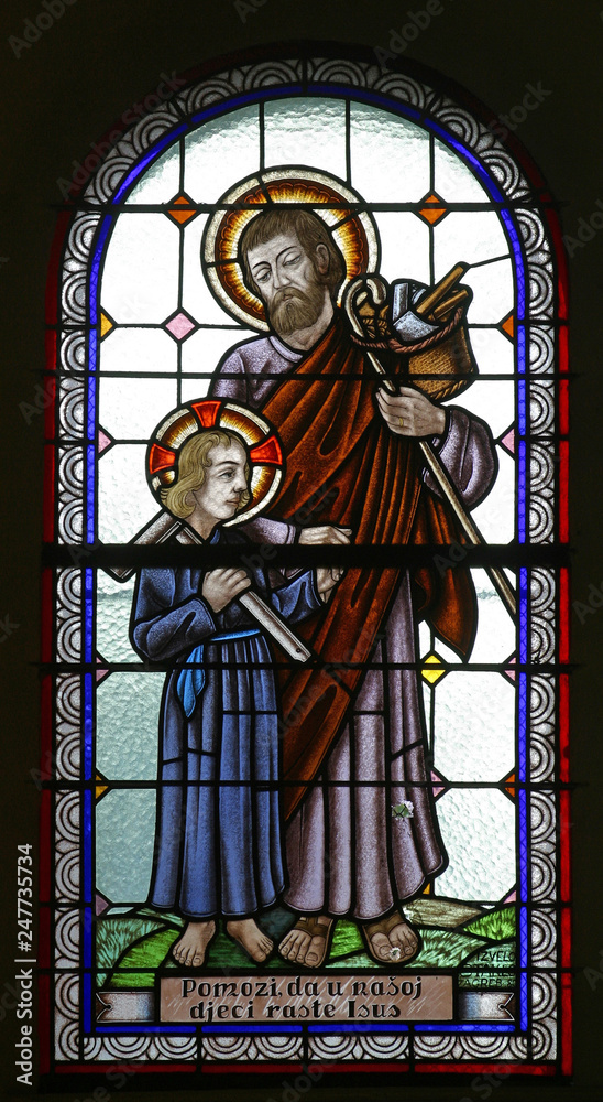 Saint Joseph with child Jesus Saint Joseph with child Jesus