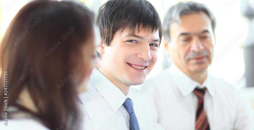 closeup. professional business team discussing financial charts . closeup. professional business team discussing financial charts .