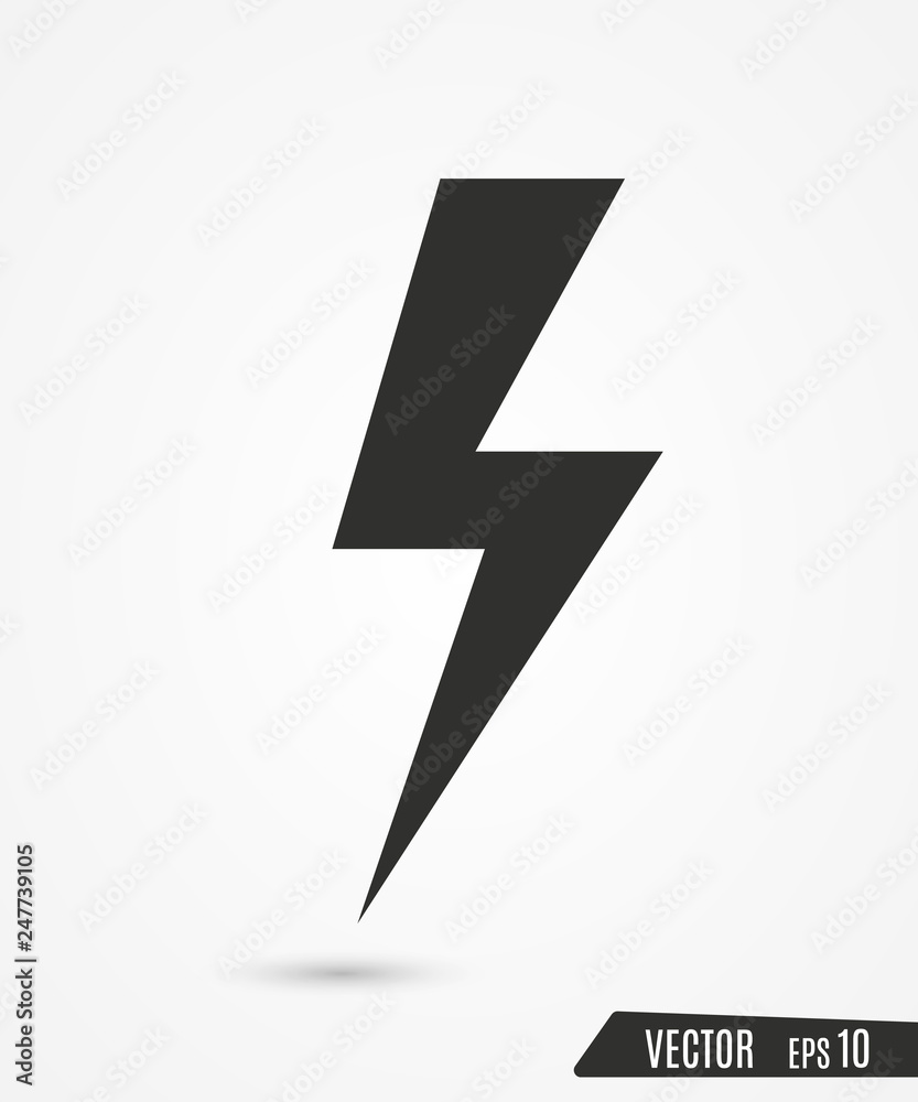 Thunder and bolt lighting. Flash icon isolated on transparent background. Graphic symbol element. Thunder and bolt lighting. Flash icon isolated on transparent background. Graphic symbol element.
