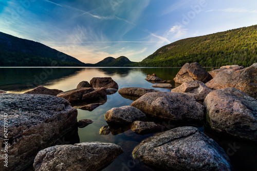lake and mountain