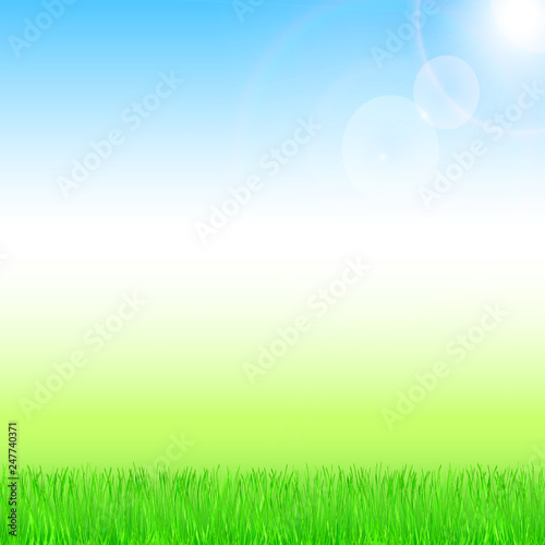 Spring and summer background.