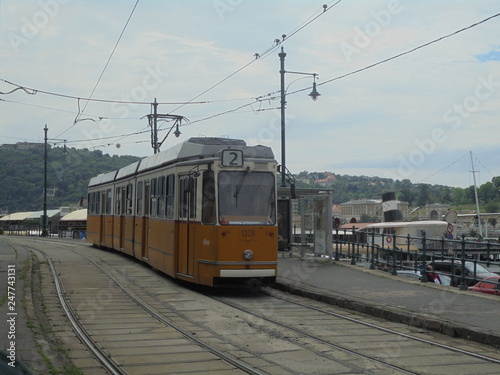Tram a Budapest
