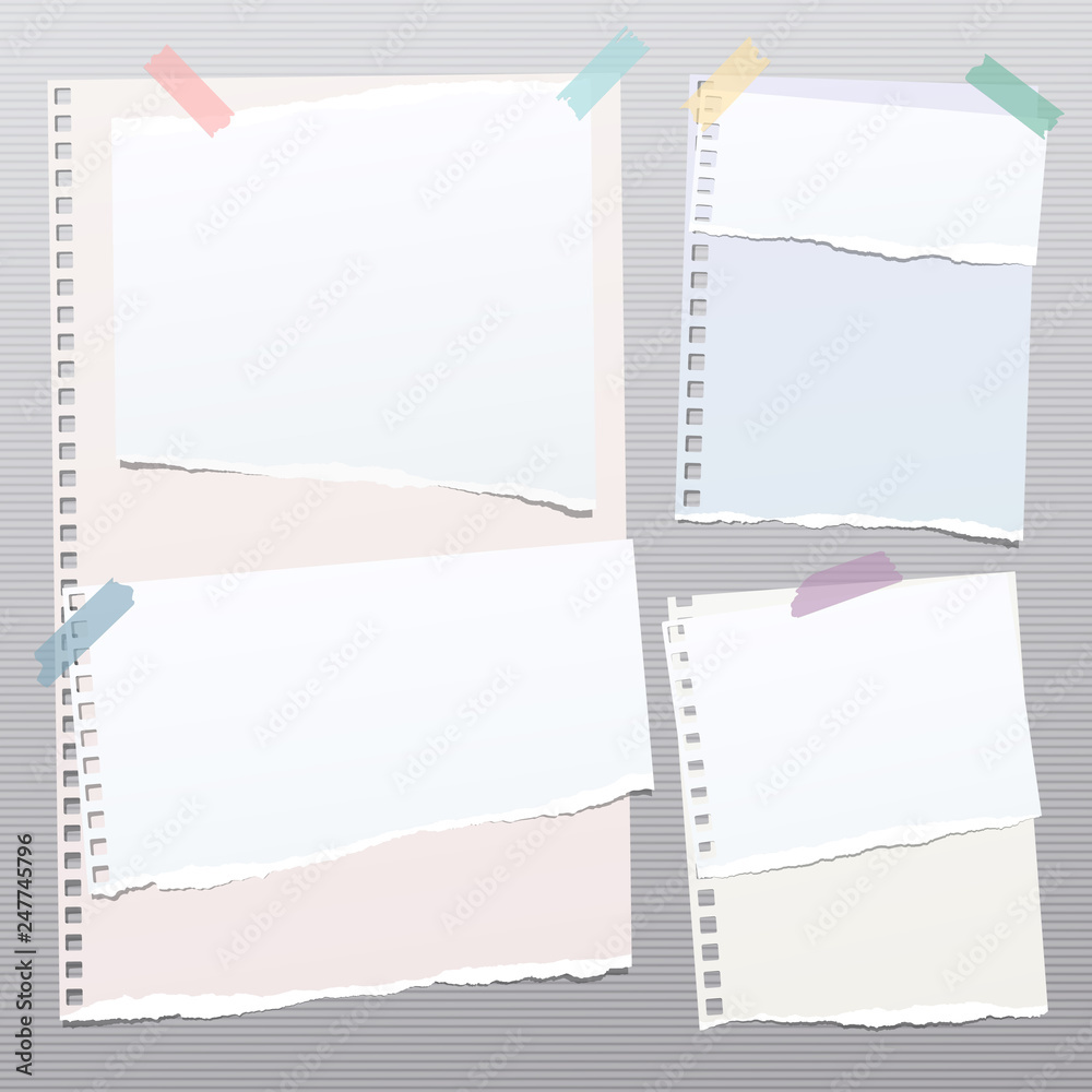 Taped Notebook Paper