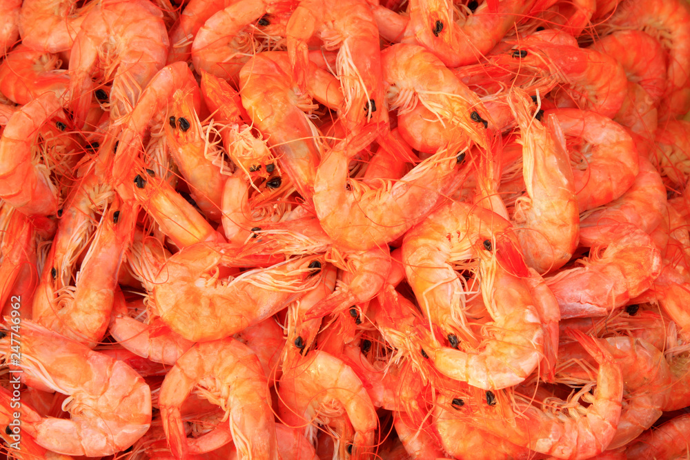 Cooked shrimp Cooked shrimp