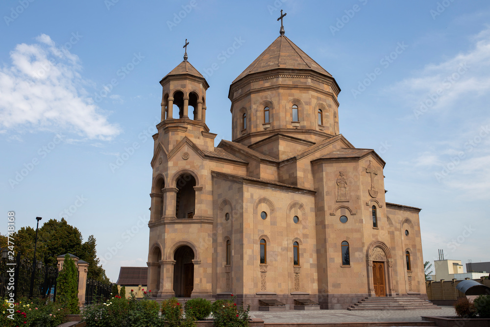 Christian Armenian sandstone temple