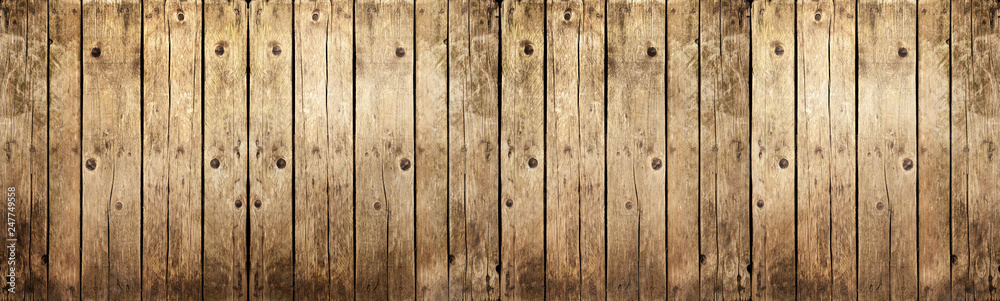 Old dark wooden planks background Old dark wooden planks background