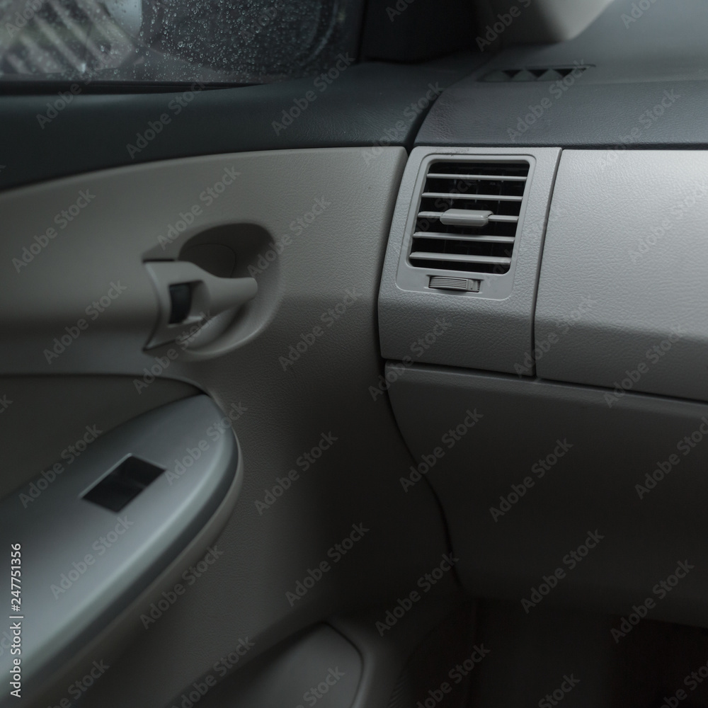 air conditioner inside modern car