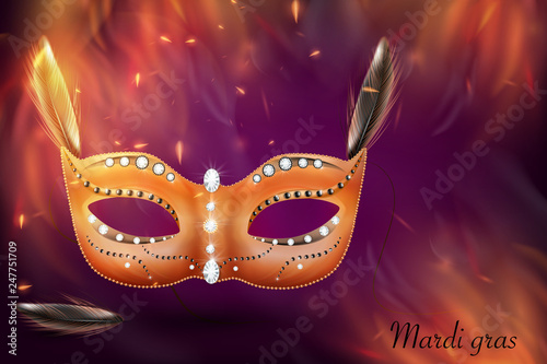 Mardi Gras holiday background
