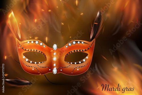 Mardi Gras holiday background