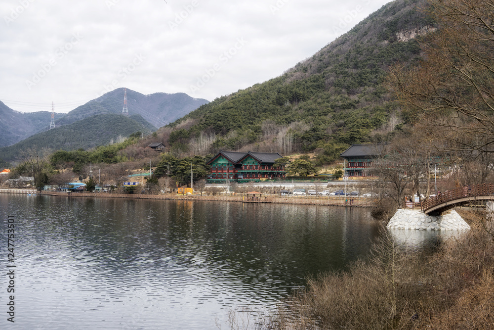 Geumpyeong Reservoir temple