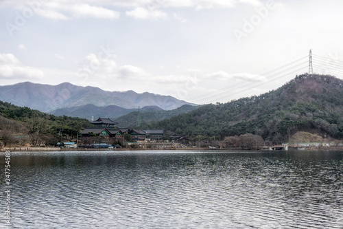 Geumpyeong Reservoir temple photo