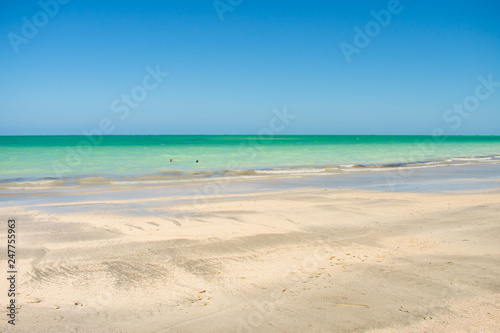 A view of Praia do Sossego (Sossego beach) on Itamaraca island (Pernambuco, Brazil) © Helissa
