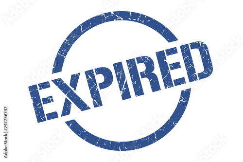 expired stamp