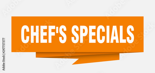 chef's specials