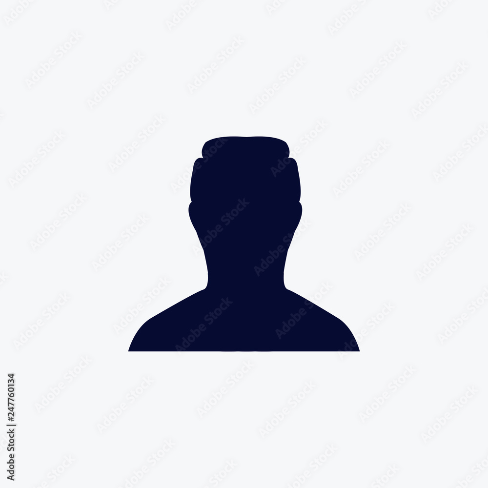 Business User Icon. Users Group Icon. Male user icon. user icon vector