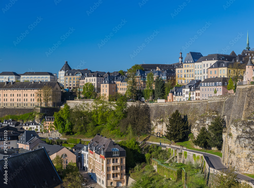 Obraz premium Luxembourg city cityscape