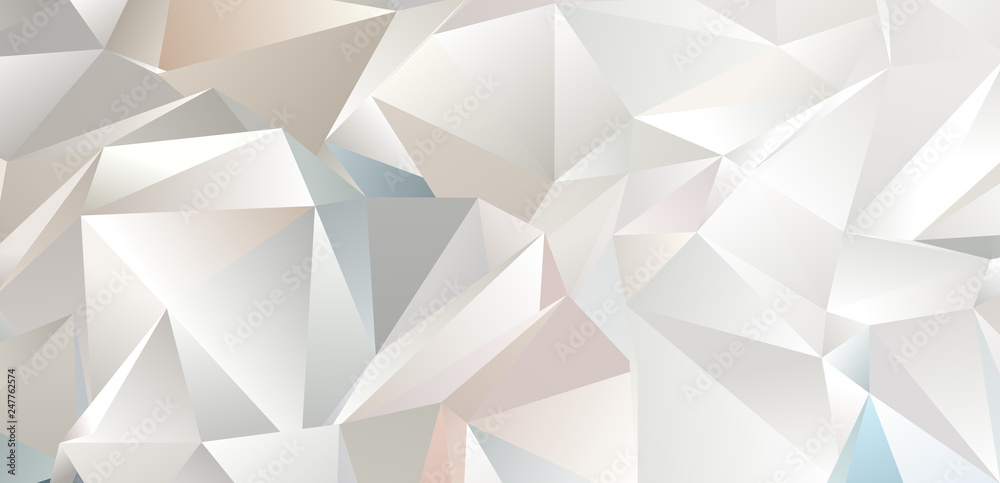 Abstract Low-Poly triangular modern background Abstract Low-Poly triangular modern background