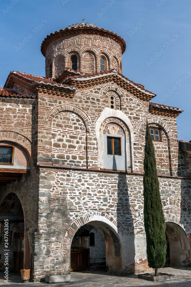 Medieval Buildings in Bachkovo Monastery Dormition of the Mother of God, Bulgaria Medieval Buildings in Bachkovo Monastery Dormition of the Mother of God, Bulgaria