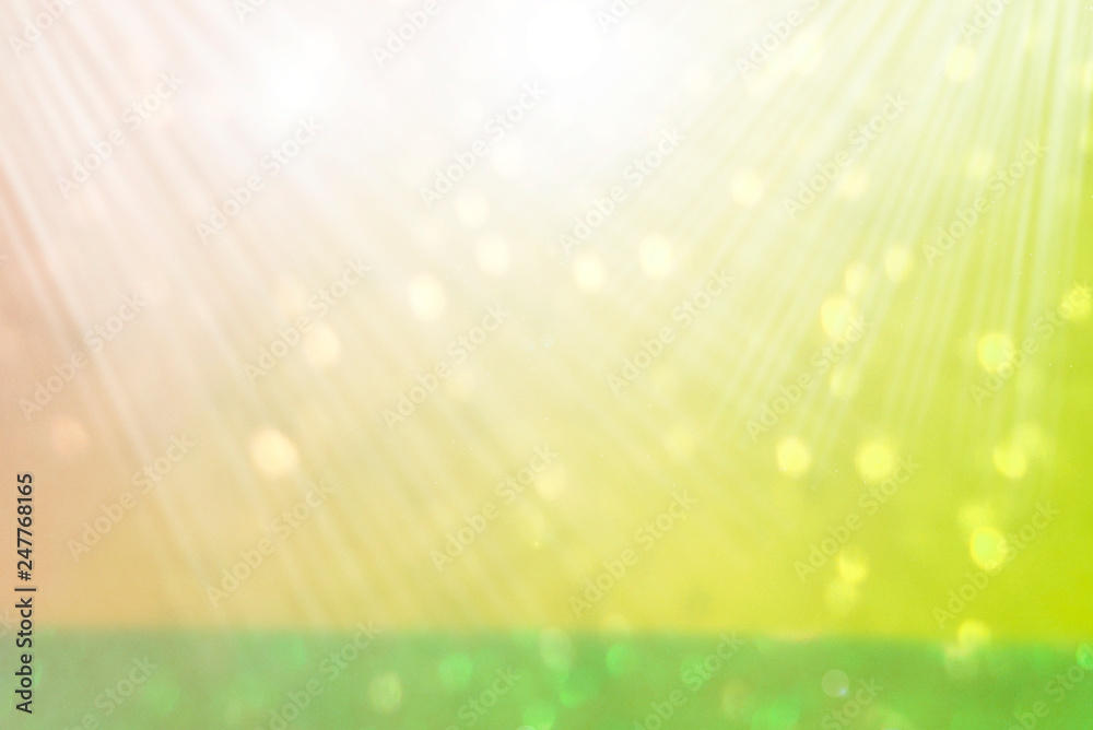 Obraz premium Background with a grass and the sun