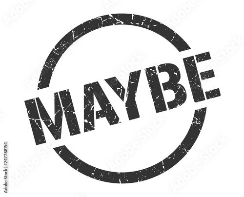 maybe stamp
