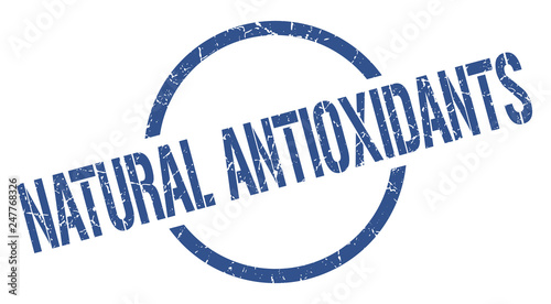 natural antioxidants stamp