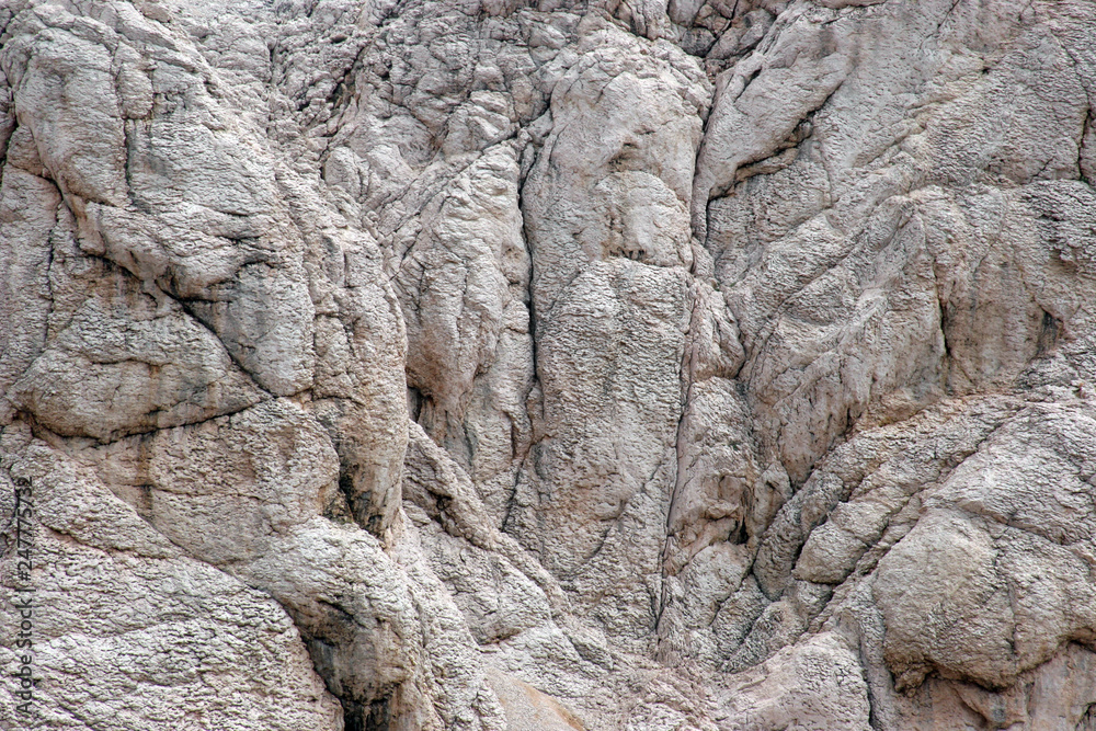 Close-up image of cliff-Location Pag island, Croatia Close-up image of cliff-Location Pag island, Croatia