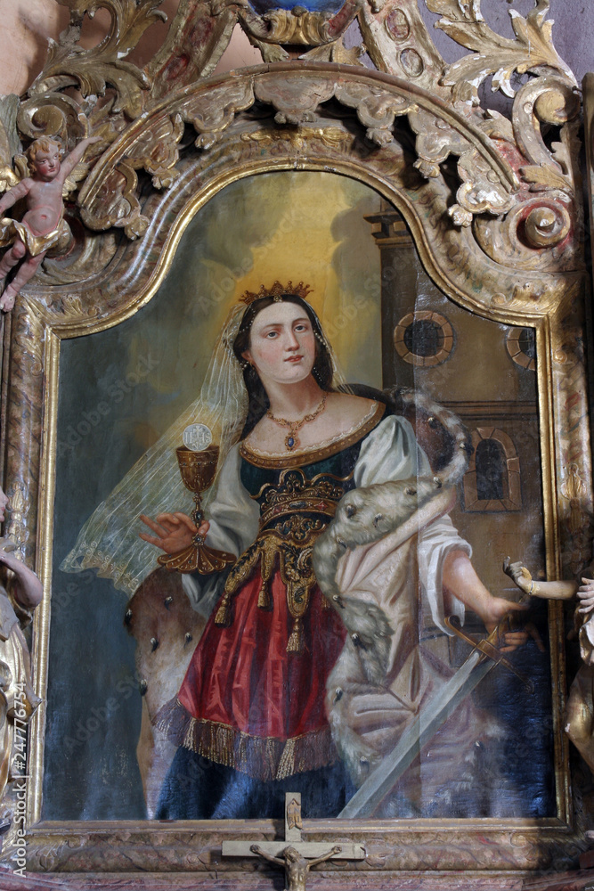 Obraz premium Saint Barbara