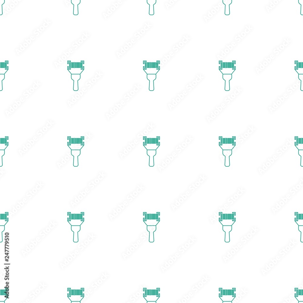 bar code scanner icon pattern seamless white background bar code scanner icon pattern seamless white background