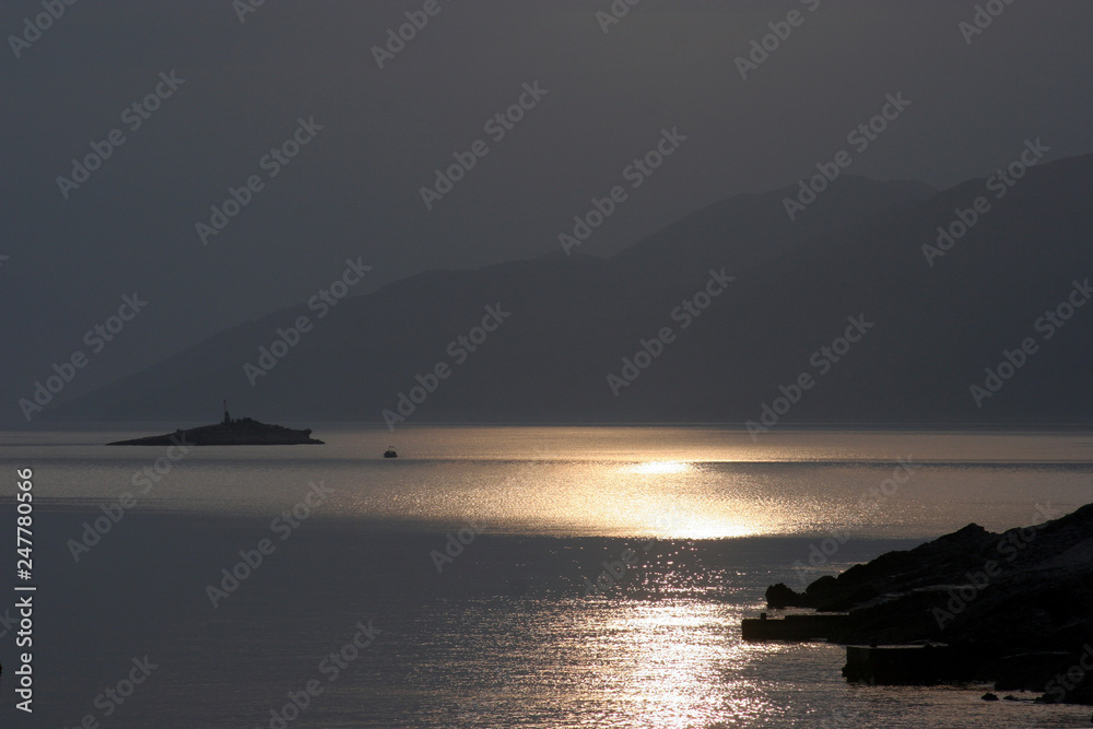Early morning on Adriatic Sea