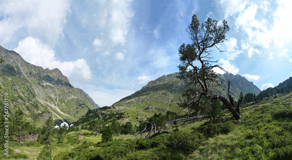 Obraz premium Refuge de la Soula