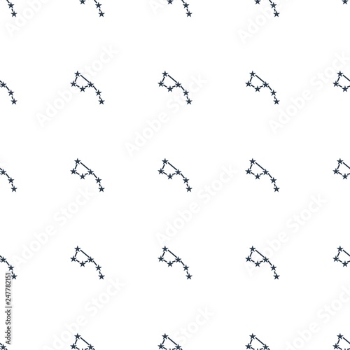 constellation icon pattern seamless white background
