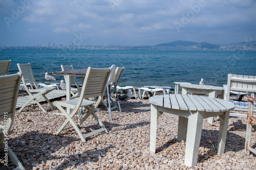 Istanbul  Turkey-06.06.2017  view of the Marmara Sea