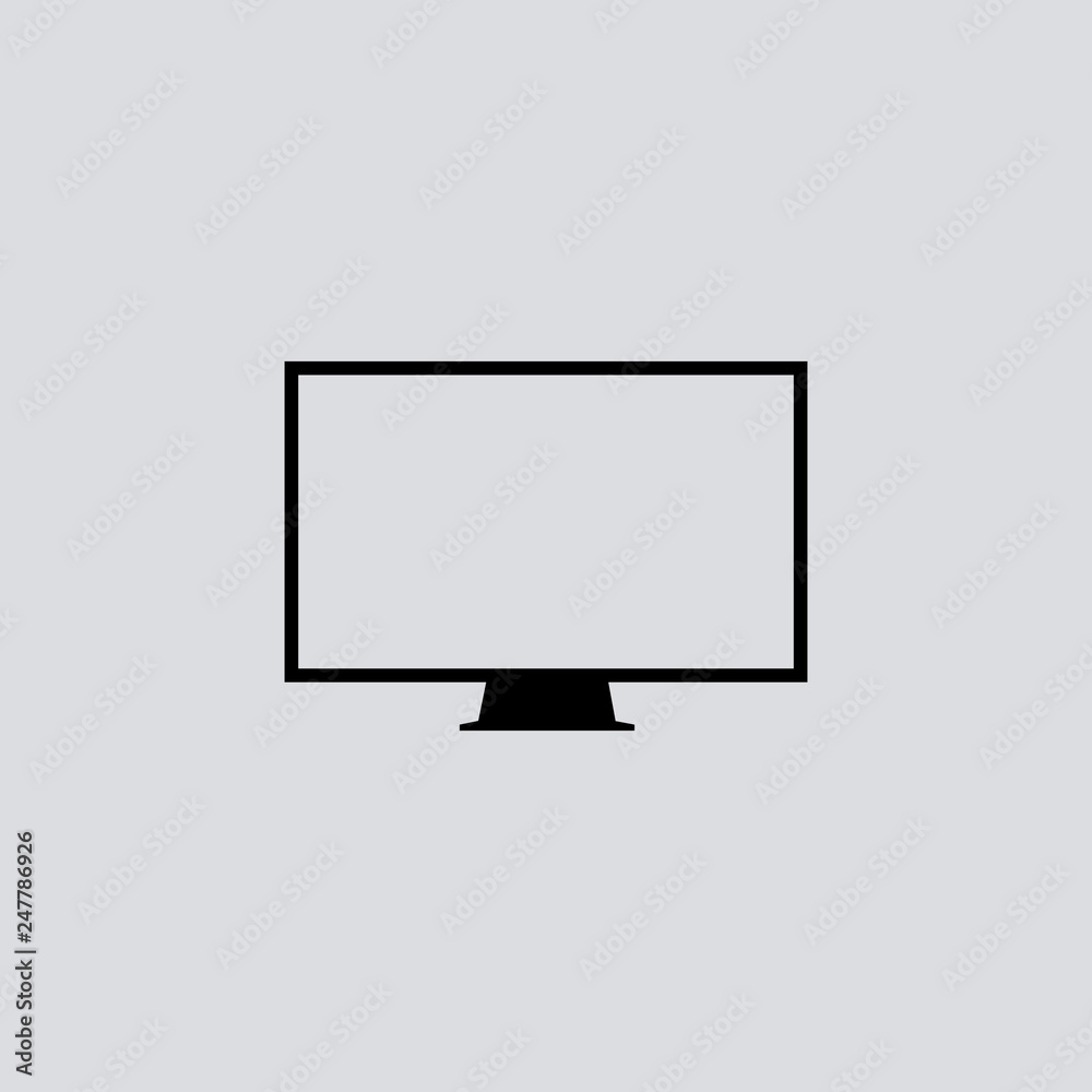 computer monitor icon computer monitor icon