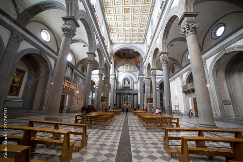 Firenze, basilica di San Lorenzo.
