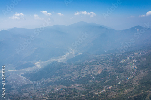 Sarankot Pokhara Nepal paragliding
