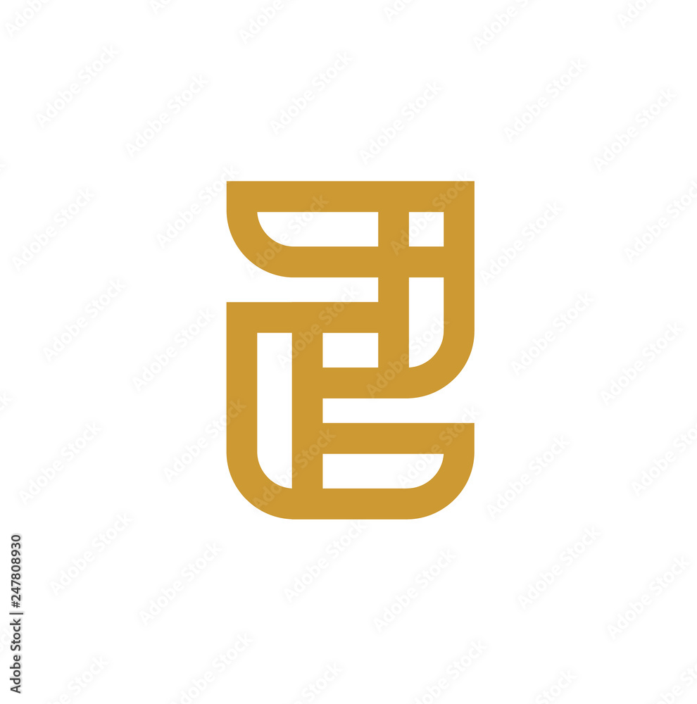 letter Z with style tribal monoline. vector logo icon concept illustration