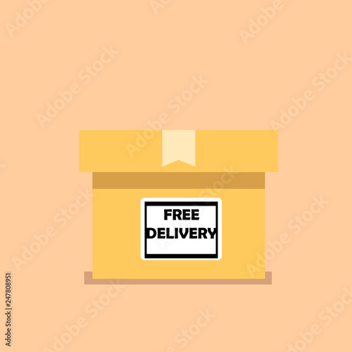 free delivery illustratioin