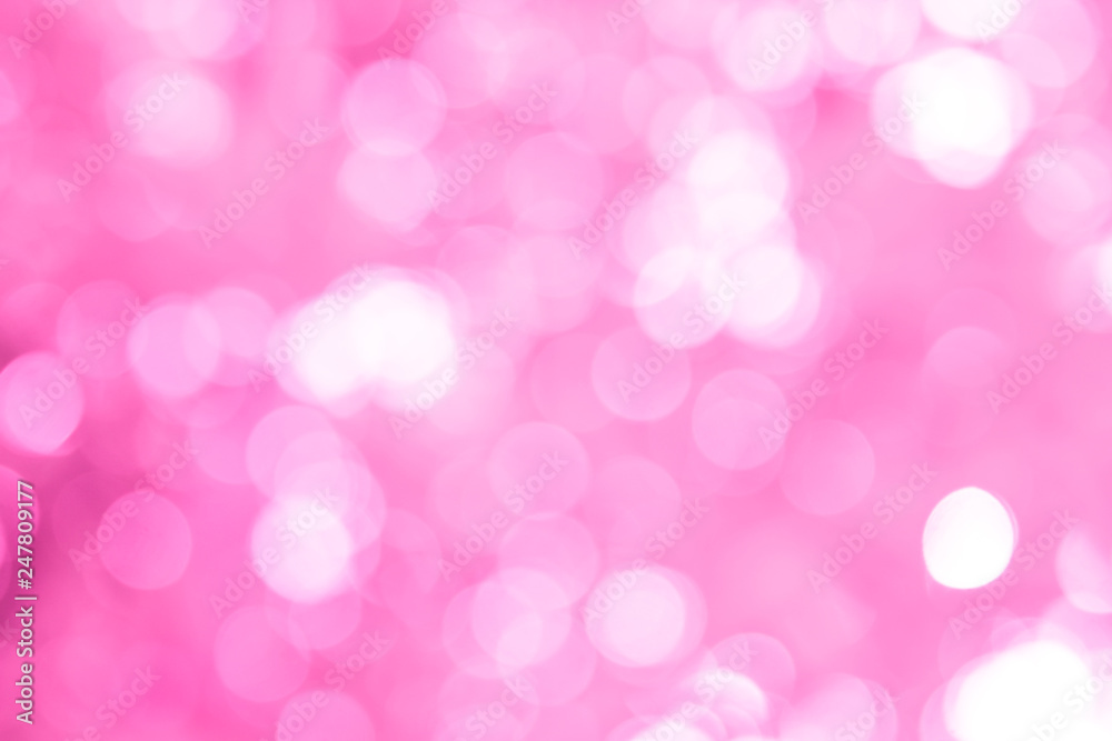 pink bokeh abstract background