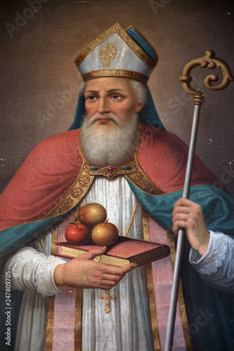 Saint Nicholas, Catholic Church Saint Jerome in Herceg Novi, Montenegro