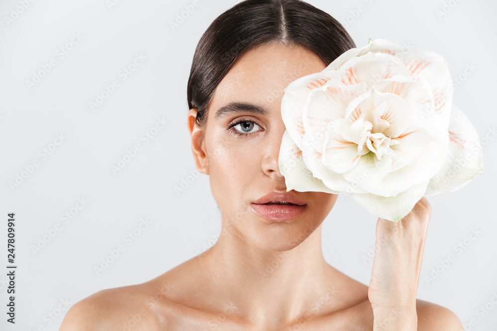 Beauty portrait of an attractive sensual healthy woman Beauty portrait of an attractive sensual healthy woman