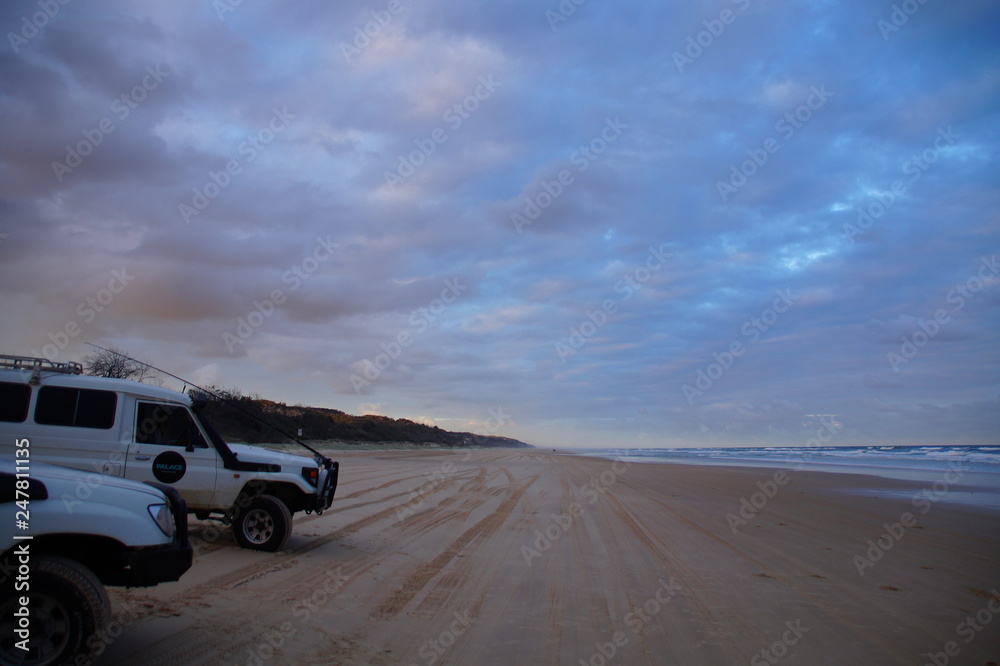 70 Miles Beach - Fraser Island - Australia 70 Miles Beach - Fraser Island - Australia