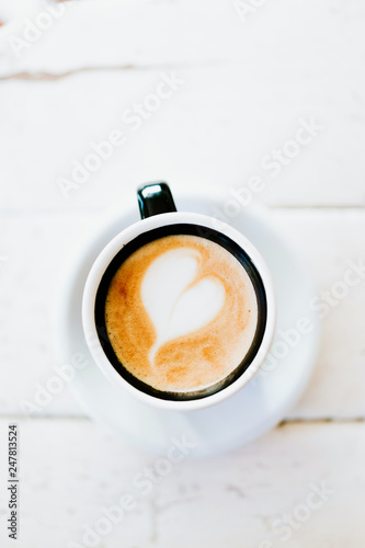 Coffee machiato photo