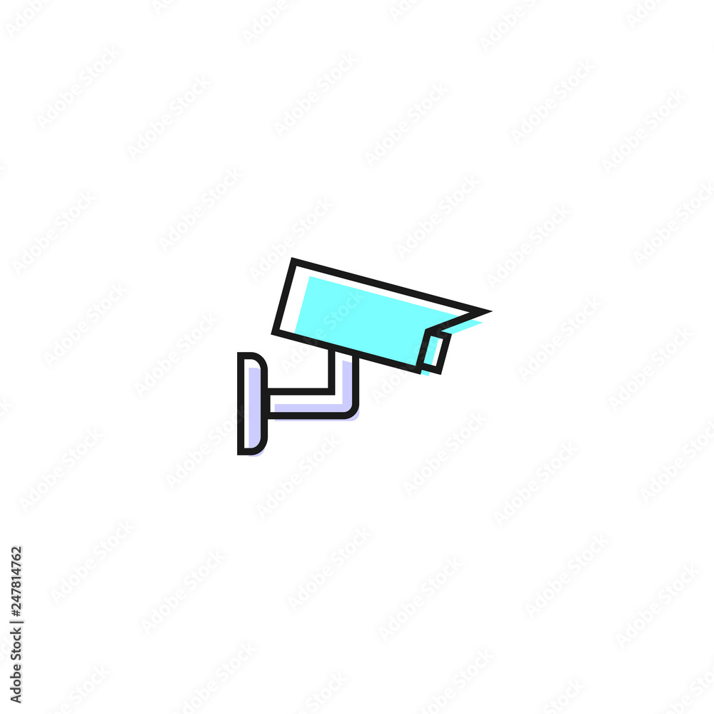 Security camera vector Security camera vector